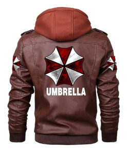 Umbrella Cosplay Brown Removable Hooded Jacket