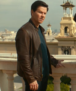 Uncharted Mark Wahlberg Leather Jacket