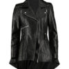 Adrina Black Leather Jacket