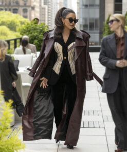 American Horror Story: Delicate Kim Kardashian Leather Coat