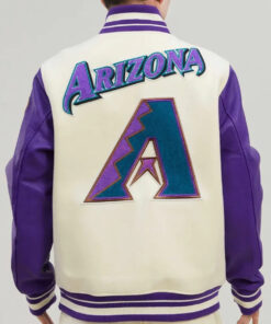 Arizona Diamondbacks Purple Varsity Jacket