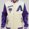 Arizona Diamondbacks Purple Varsity Jacket