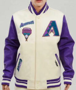Arizona Diamondbacks Purple Varsity Jacket