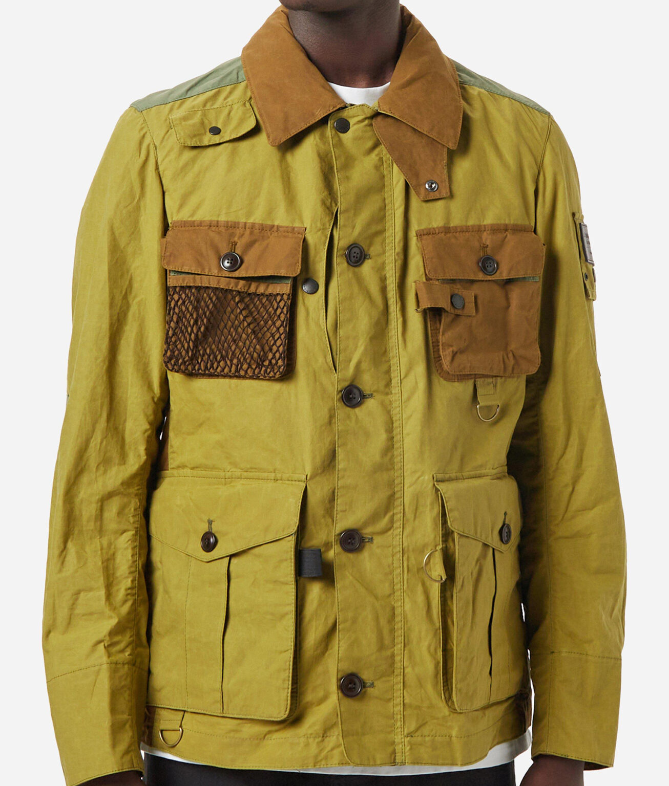 Brassic Joe Gilgun (Vinnie) Green Utility Jacket
