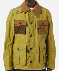 Brassic Vinnie Green Cotton Jacket