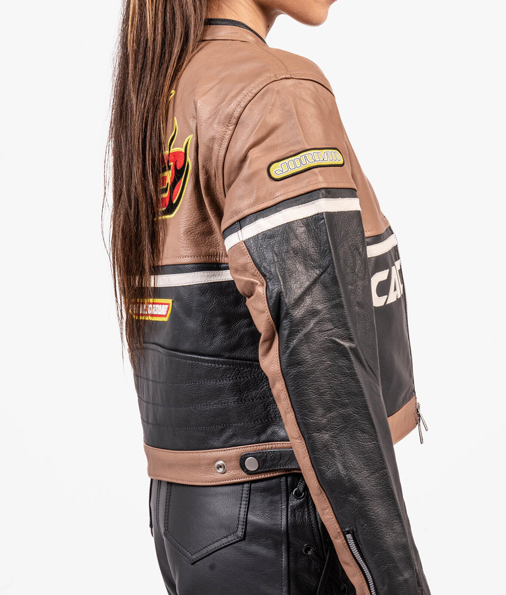 Cactus Jack Leather Jacket | Travis Scott Leather Jacket