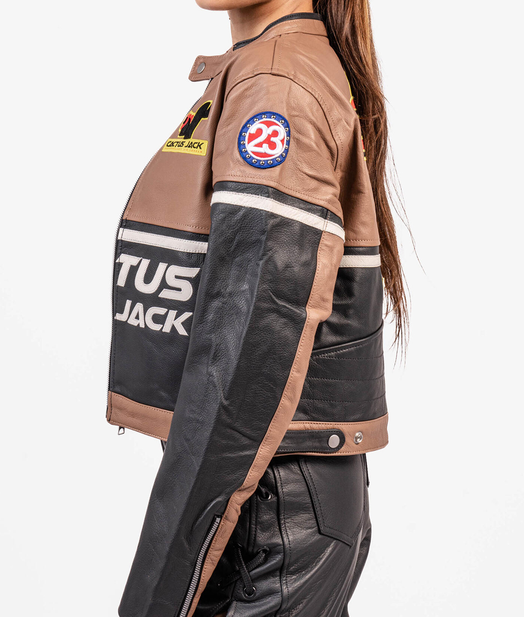 Cactus Jack Leather Jacket