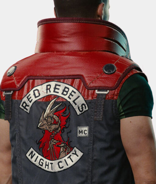 Cyber Punk Rarog Vest Leather Vest