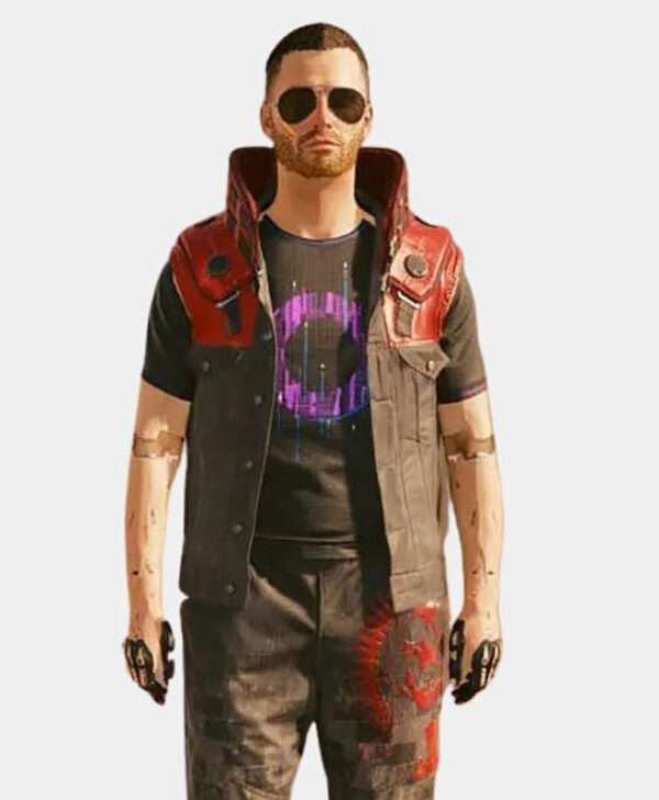 Cyber Punk Rarog Vest Leather Vest