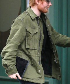 Ed Sheeran Cotton Green Jacket