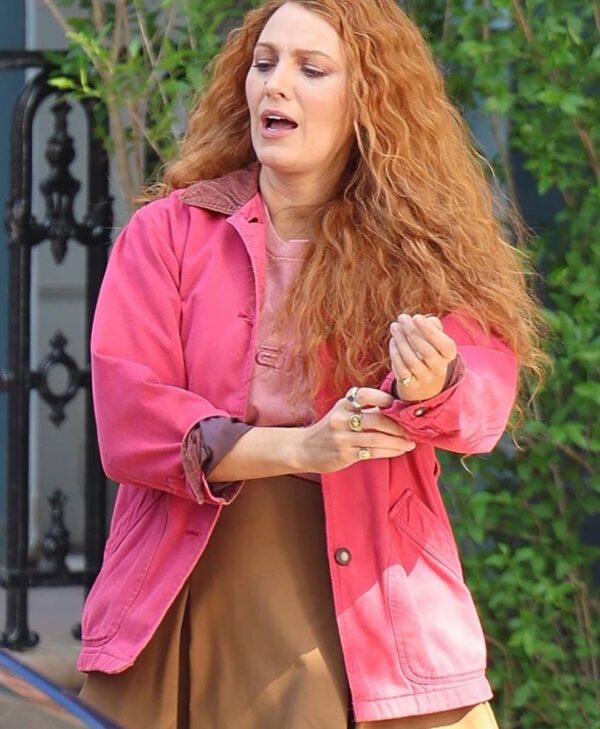 It Ends with Us 2024 Blake Lively Cotton Jacket