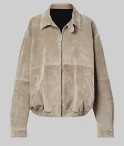 Kendell Jenner Brown Suede Leather Jacket | NYC Jackets