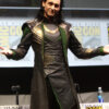 Loki Tom Hiddleston Black Leather Coat