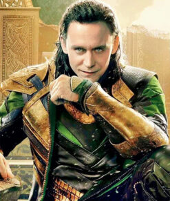 Loki Tom Hiddleston Black Leather Coat