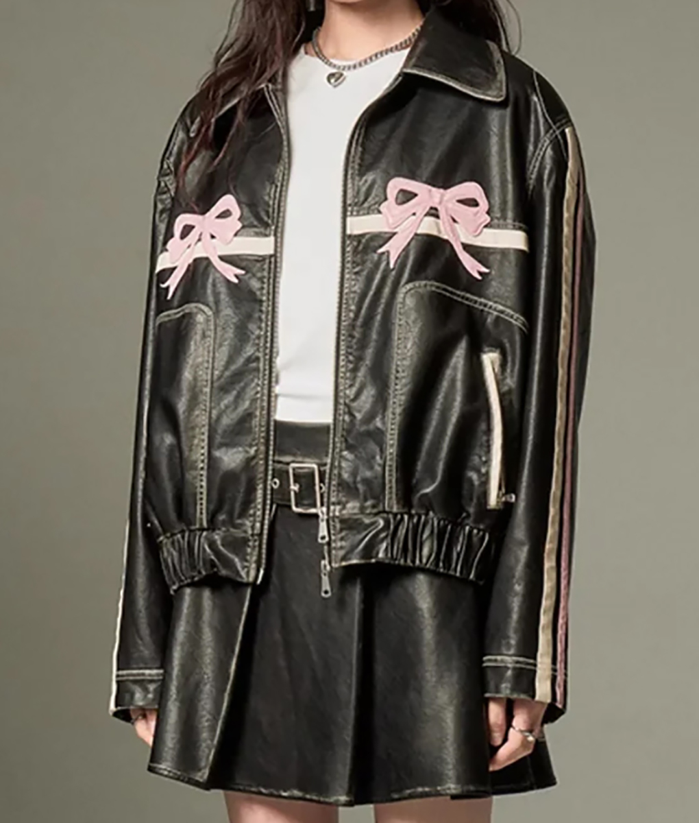 Marina Black Leather Jacket