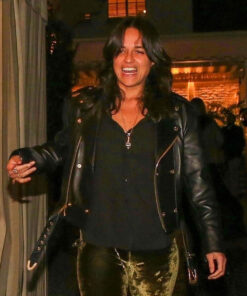 Michelle Rodriguez Black Leather Jacket