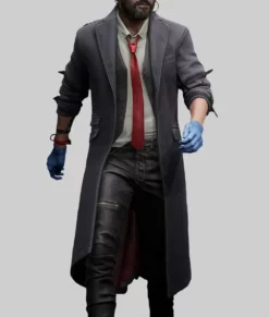 Payday 3 Wolf Coat Costume-Front View