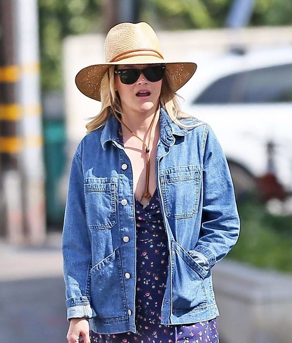 Reese Witherspoon Blue Denim Jacket