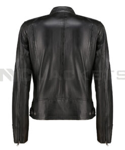 Richards Black Leather Jacket