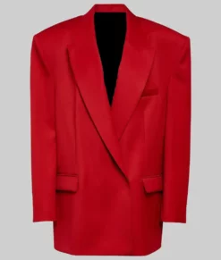 Selena Gomez Red Blazer