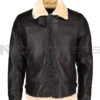 Steve Leather Shearling Jacket