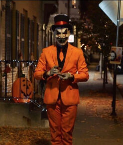 The Jester Michael Sheffield Orange Suit