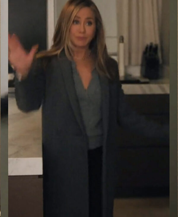 The Morning Show Jennifer Aniston Grey Coat