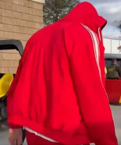 Travis Kelce Red Track Jacket