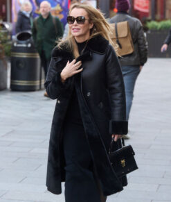 Amanda Holden Black Fur Coat | NYC Jackets