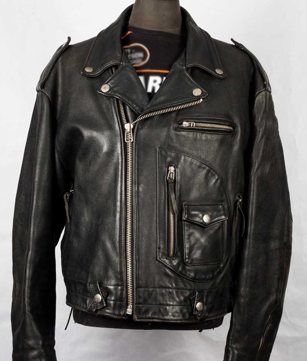 Avirex Daytona to L.A Jacob Elordi Leather Jacket - Jacob Elordi