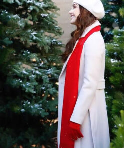 Christmas Keepsake 2023 Jillian Murray White Trench Coat