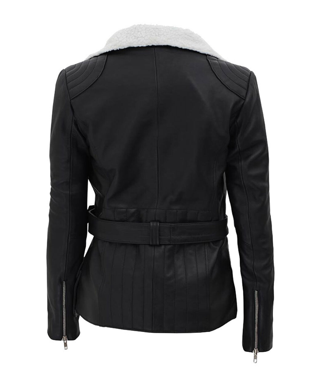 Daniels Black Leather Jacket