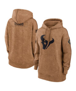 Houston Salute To Service Brown Hoodie