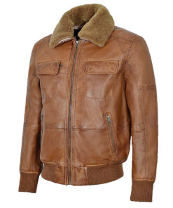 Jackson Brown Leather Jacket