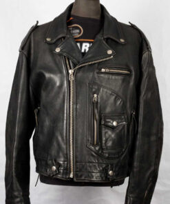 Jacob Elordi Black Leather Jacket
