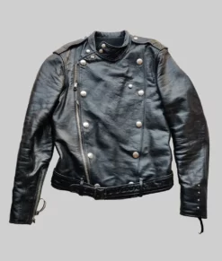Jason Momoa Black Leather Jacket-Generic