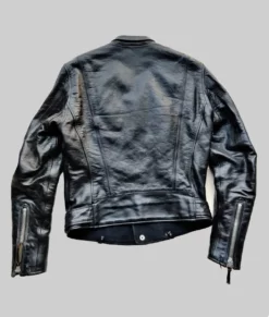 Jason Momoa Black Leather Jacket-Generic