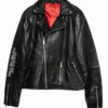 Jfk Black Leather Jacket