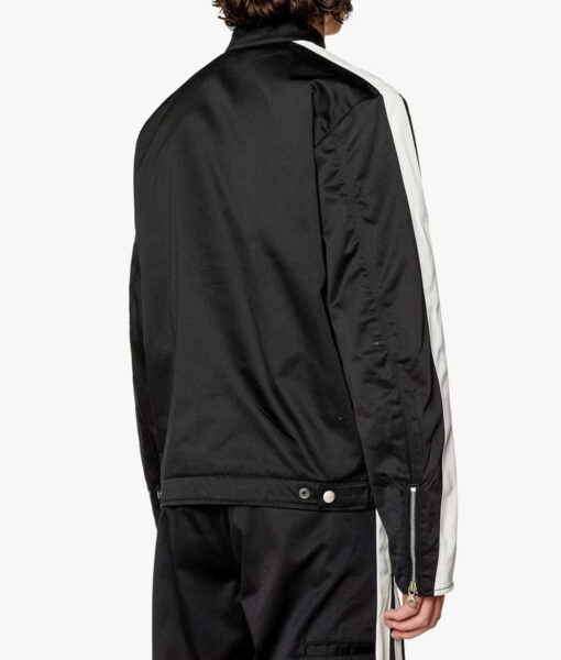 Jungkook Black Leather Jacket
