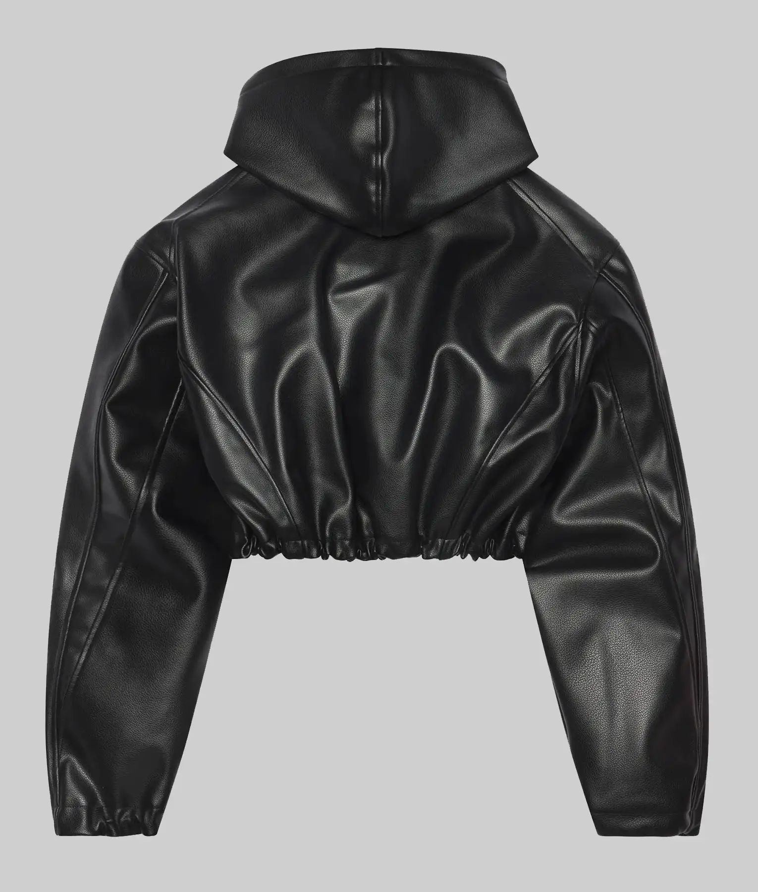 Kylie Jenner Black Leather Jacket-Generic