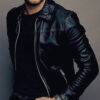 Niall Horan Black Leather Jacket