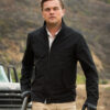 Once Upon a Time in Hollywood Leonardo Di Caprio Black Jacket