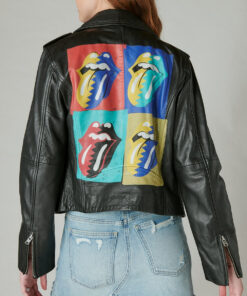 Rolling Stone Black Leather Jacket