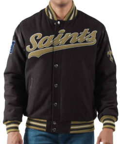 Saints Orleans Black Jackets
