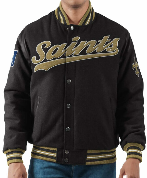 Saints Orleans Black Jackets
