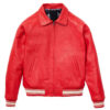 Sam Red Leather Jacket