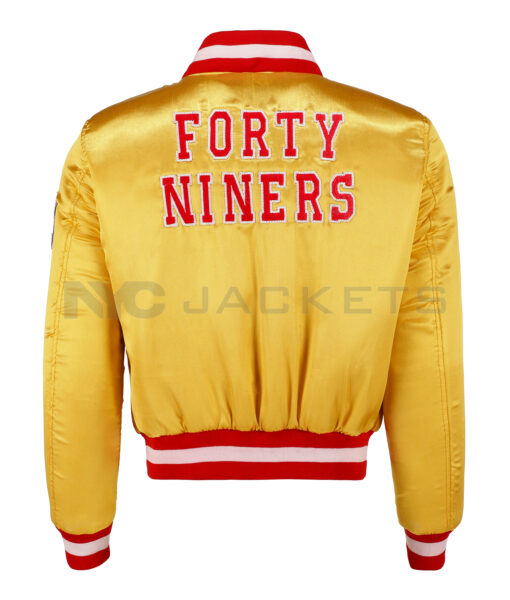 Sf Gold Varsity Jacket