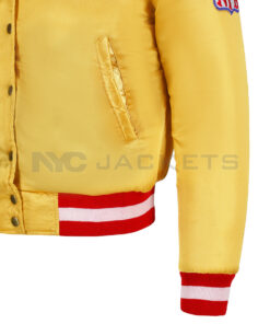Sf Gold Varsity Jacket