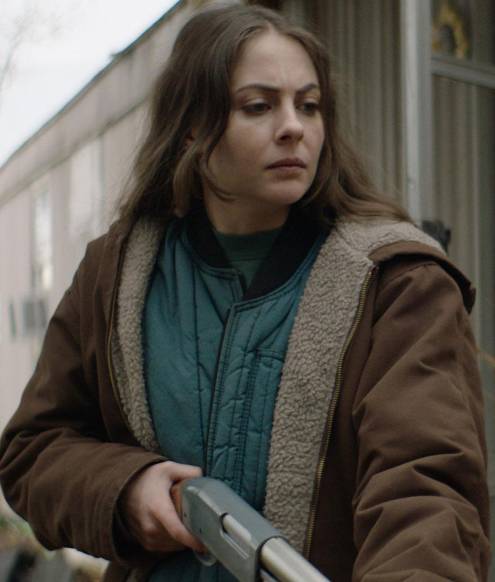 The Dirty South Willa Holland Brown Cotton Jacket