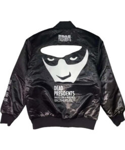 Dead President Headgear Black Varsity Jacket